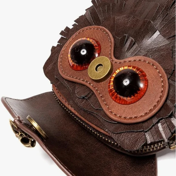 Owl Crossbody Bag - Picture 4 of 9